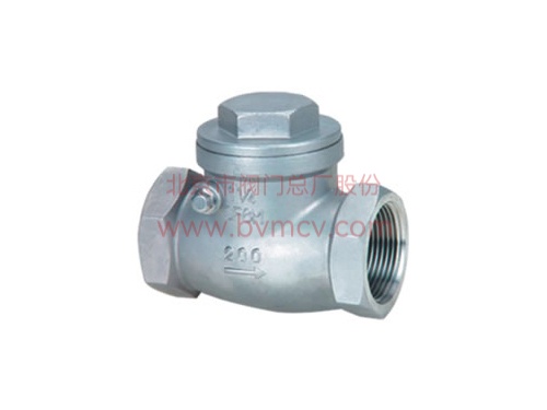 H14W型 内螺纹不锈钢止回阀